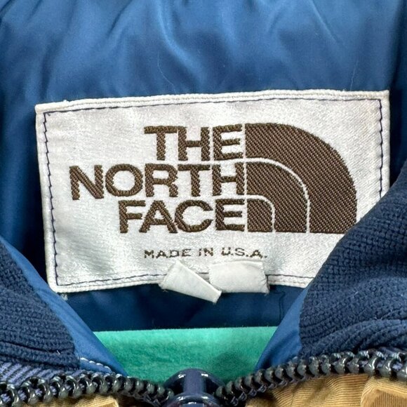 Vintage The North Face Tan Jacket Womens Medium W-M Nylon Blend Made In USA - Picture 3 of 9